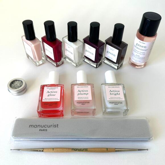 Manucurist Active & Green Nail Polish Set Vegan Cruelty-Free - Picture 9 of 9